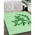 thumbnail image 2 of Ahgly Company Indoor Rectangle Patterned Mint Green Area Rugs, 2' x 3', 2 of 6