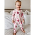 thumbnail image 4 of M+A by Monica + Andy Organic Cotton Gender Neutral Long Sleeve Baby One-Piece Pajama, Sizes Newborn - 24 Months, 4 of 4