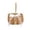 A, variant on Yhmxh Handwoven Rattan Flower Basket with Handle, Decorative Wicker Gift Storage Basket, Portable Floral Arrangement Bucket for Wedding Bridal Flower Basket Birthday Gift Packaging Home Table Decor