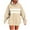 Beige, variant on Sexlip Hoodies for Women Casual Long Sleeve Pullover Sweatshirts Fall Drawstring Colorblock Tunic Tops with Pockets Beige XXL