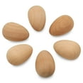 thumbnail image 6 of Wood Easter Eggs 1-5/8 inch, Pack of 500 Unfinished Wooden Eggs for Decorating, Craft Egg, Wooden Easter Egg for Crafts, by Woodpeckers, 6 of 8
