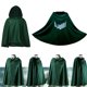 thumbnail image 5 of Anime uniforme Unisex capa Cosplay disfraz verde negro con capucha chaquetas de punto JShteea libre de BPA, 5 of 7