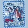 thumbnail image 2 of Southern Couture Classic Gods Country Barn USA T-Shirt, 2 of 4