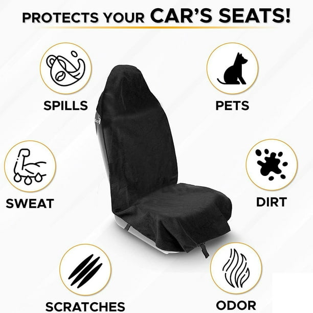 Car Seat Cover Slip Sweatproof Comfortable for Running Hiking Cars