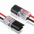 thumbnail image 5 of 30/100Pcs Dual-Wire Plug-and-Play Connectors with Locking Cable Clips, AWG 18-22 Specificatio, 5 of 6