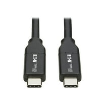 Tripp Lite 3.3ft USB Type C to USB C USB 2.0 Charging Cable Black