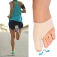 thumbnail image 3 of 1 kit de piezas de corrección de los protectores de juanete y, separado de dedos del, corrector hallux valgus de gel, para hallux valgus juanete, aliviar el dolor del dedo gordo, 3 of 7