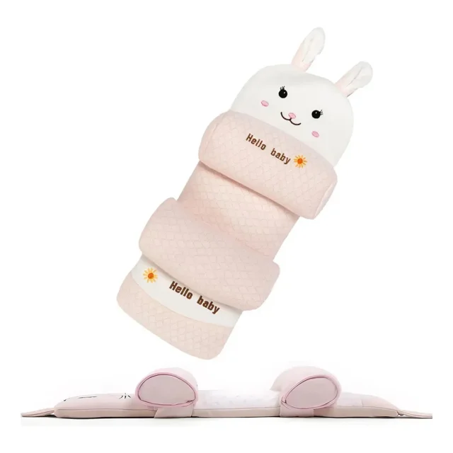 Una almohada para aplanar la cabeza del bebé y estabilizarla.