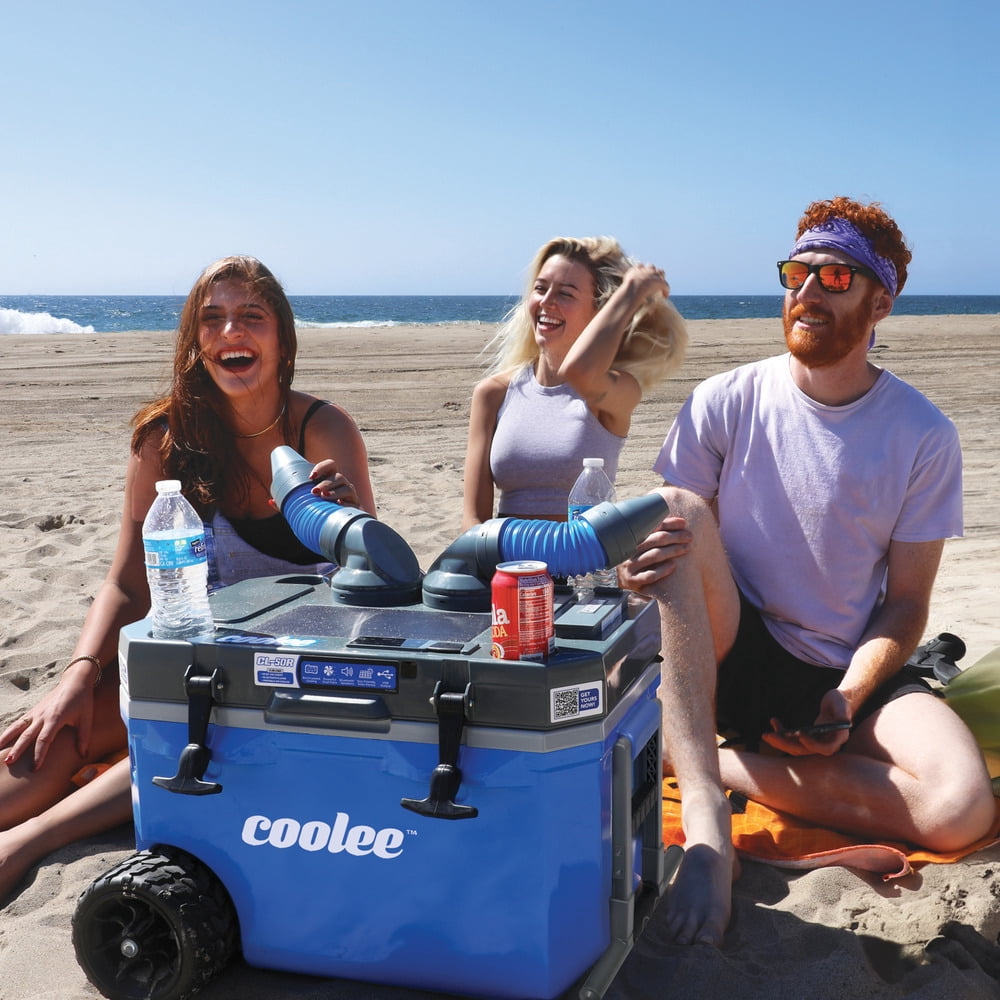 Bendpak CL-50R Portable Air Cooler Ice Chest w/ Air Flow Nozzles and High Capacity Power Bank Connection - Remote Control