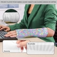 thumbnail image 5 of COEQINE Fish Scales Arm Cast Covers Size M Arm Cast Sleeve with Thumb Cover Wrist Cast Cover Removable Arm Cast Decor Cover Short Arm Cast Cover Stretch Arm Sleeves for Adult Kids, 5 of 7