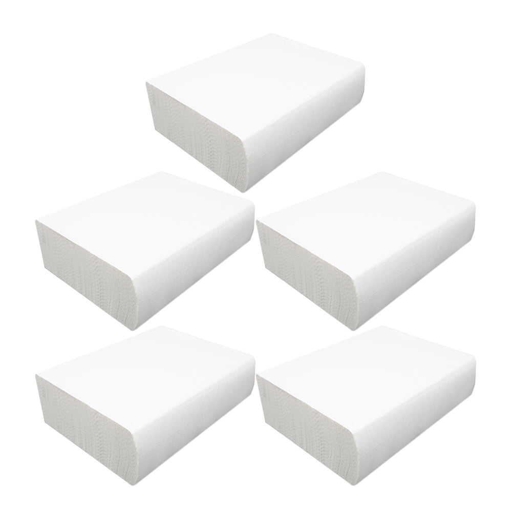 Reusable Washable Paper Towel White 5Set 7.86X7.86X0.20In