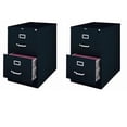 thumbnail image 1 of Value Pack (Set of 2) 2 Drawer Legal File Cabinet in Black, 1 of 3