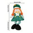 thumbnail image 3 of BOBOMOTI St Patricks Day Decor Green Irish Handmade Faceless Gnomes St Patrick's Day Party Supplies Spring Table Decoration, 3 of 6