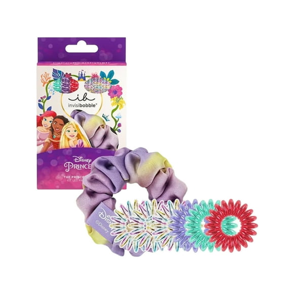 Invisibobble Kids Disney The Princesses Set of 7 Children's Hair Clips