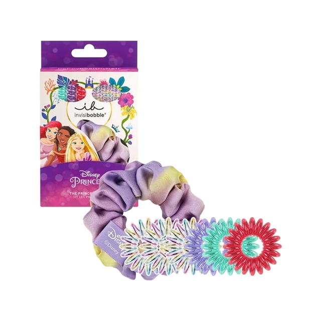 Invisibobble Enfants Disney les Princesses Ensemble de 7 Pinces à Cheveux pour Enfants