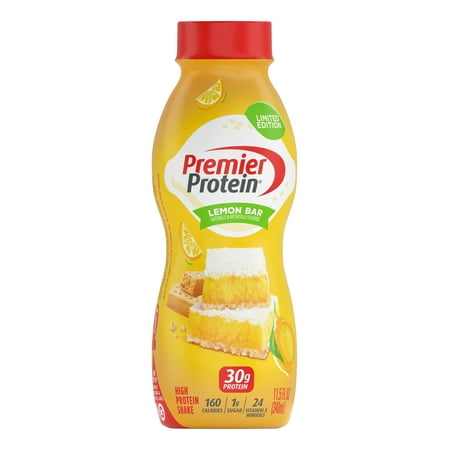 Premier Protein, Lemon Bar, 30g Protein Shake, 11.5 fl oz, 1 Count