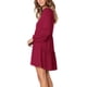 thumbnail image 4 of Vestido túnica de verano para mujer, cuello en V, informal, suelto, fluido, vestidos de cambio de columpio Fokelyi WMZL-2054-16, 4 of 7