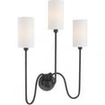 thumbnail image 2 of Quorum Charlotte by Tamara Day 597-3-59 Wall Sconce Light - Matte Black, 2 of 4