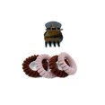 thumbnail image 3 of Juego de ligas espiral y pinza café, mujer ADORN Juego de ligas y pinza, 3 of 5