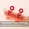 thumbnail image 3 of Pendientes de la serie Halloween, pendientes de fiesta de Halloween., 3 of 5