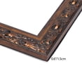thumbnail image 6 of 5x7 Picture Frames Vintage Set of 2, Brown Tabletop Photo Frame for Horizontal or Vertical, 6 of 8
