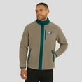 thumbnail image 4 of Men's NFL x Darius Rucker Collection by Fanatics  Tan Philadelphia Eagles Heavyweight Polar Fleece Full-Zip Jacket, 4 of 6