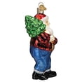 thumbnail image 2 of Old World Christmas Ornaments Lumberjack Santa Glass Blown Ornaments for Christmas Tree, 2 of 7