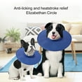 thumbnail image 4 of Pnellth Pet Collar Soft Anti-licking Anti-bite Cool Absorbent Adjustable Breathable Mesh Dog Recovery Collar for Post-Surgery Healing, 4 of 10