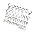thumbnail image 2 of Outdoor Fishing Rod Guides Tips Fishing Line Rod Guide Fishing Rod Guides Fishing Eyes 49pcs, 2 of 9