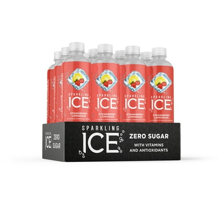 UPC 016571950309 product image for Sparkling Ice® Naturally Flavored Sparkling Water, Strawberry Lemonade 17 Fl Oz, | upcitemdb.com