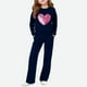 thumbnail image 1 of Cowsor Little Girls Outfits 2 Piece Toddler Long Sleeve Sweatshirt Leggings Pants Clothing Set, 1 of 5