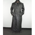thumbnail image 5 of Mens Black Slayer Spike Trench Long Leather Buffy Coat, 5 of 10