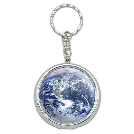 Planet Earth from Space Portable Ashtray Keychain