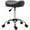 Grey, variant on HOMCOM PU Leather Saddle Stool Height Adjustable Rolling Salon Chair Grey