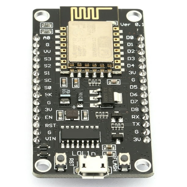 NodeMCU ESP8266 WiFi Para Arduino - Placa De Desarrollo Con Chip CH340G, 5 Piezas ¡Ideal Para Proyectos IoT!
