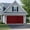 Red, variant on Black Burlap Texture Garage Door Cover Banner 6 x 13 FT, Farmhouse Vintage Black Garage Door Curtains Backdrop with Grommets for Indoor Outdoor Wall Party Porch Yard Decorations Background