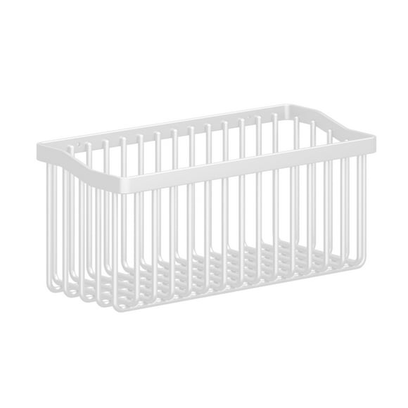 Fruit and Vegetable Basket White Large - Wall Mounted Fruit and Vegetable Rack Wire Storage Baskets for Kitchen Fruit and Vegetable and Counter Snack Storage Stainless Stackable Fruit Vegetable Stand