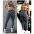 thumbnail image 6 of Scrunch Butt Lifting Leggings for Women Amplify Contour Seamless Workout Gym Leggings High Waisted Sport Active Yoga Pants, 6 of 7