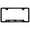 Black, variant on Jeep Endless Laser Etched Logo Cut-Out License Plate Frame (Black)