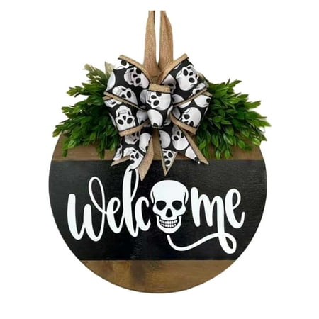 

Witch Emblem Pumpkin Porch Wooden Decoration S Kull Emblem Decoration Front Door Walls And Windows Valentines Wall Decorations Home Bedroom Door Decorations Hanging Makeup Vanity with Lights And Table