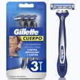 thumbnail image 1 of Rastrillo Gillette Cuerpo con Barra Protectora para Depilar la Zona Íntima 3 pzas, 1 of 5