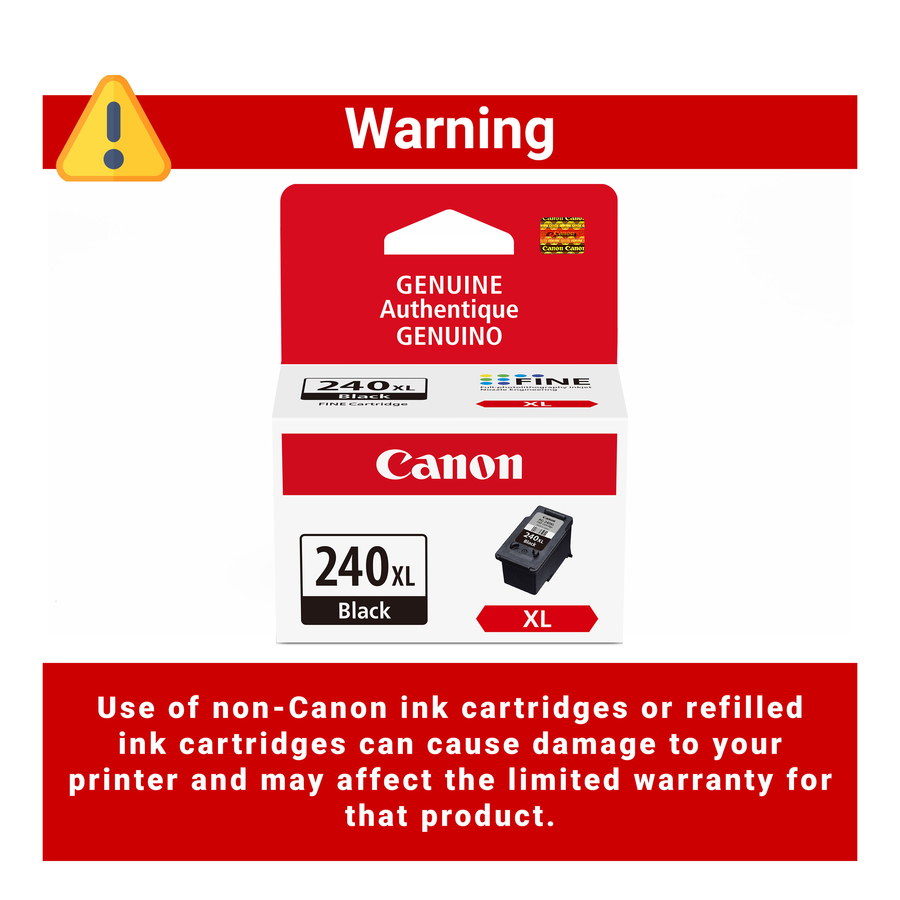 Canon Pixma 240XL Black Ink Cartridge photo 3