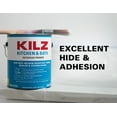 KILZ Kitchen & Bath Latex MildewResistant Primer, Interior, 1 Gallon