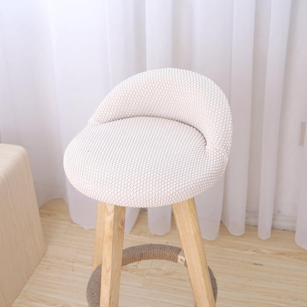 Funda para silla Macarena elástica poliéster Arroz blanco