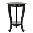 thumbnail image 1 of Safavieh Table d'Appoint en Bois Heather Noir, 1 of 5