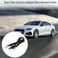 thumbnail image 2 of Cable de arnés de adaptador de cámara de visión trasera Unique Bargains para Mazda 3 Sedan 2014-2018 RCA, 2 of 7