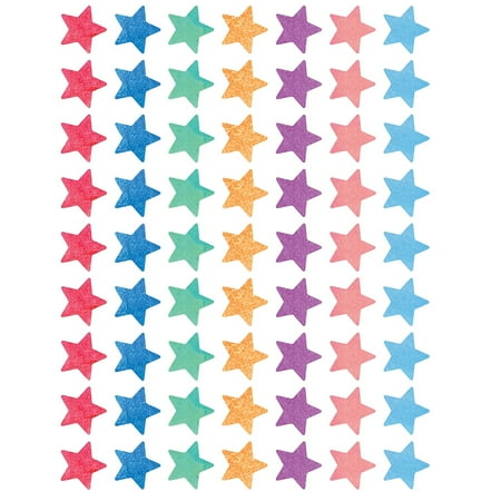 UPC: 0088231988977 | Teacher Created Resources Watercolor Star Mini Stickers Pack of 378 (TCR8897)