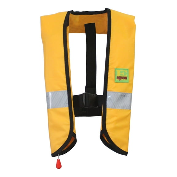 Top Safety Adult Life Jacket with Whistle - Manual Version Inflatable Lifejacket Life Vest PFD for Boating Fishing Kayaking Canoeing Sailing Paddle Boarding SUP Water Ski Light Weight Adjustable Size