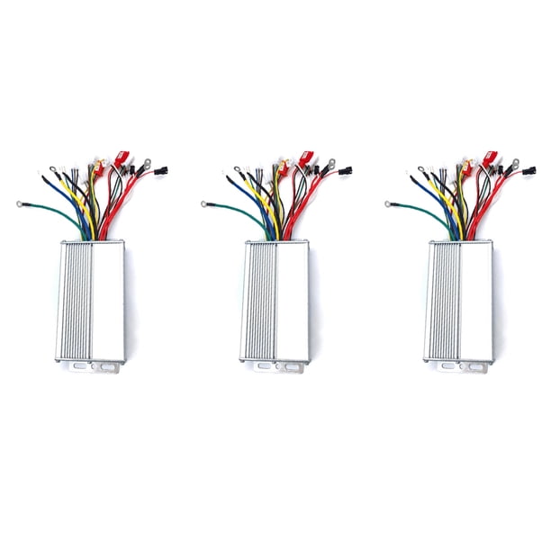 3X 48V 60V 64V 600W Hub Motor Controller 12Mos MAX 30A para Bicicleta EléCtrica e-Scooter Motocicleta Bldc Motor Controller