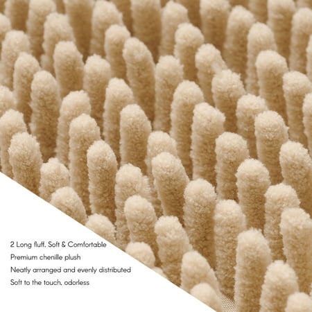Microfiber chenille bath rug Microfiber chenille bath rug